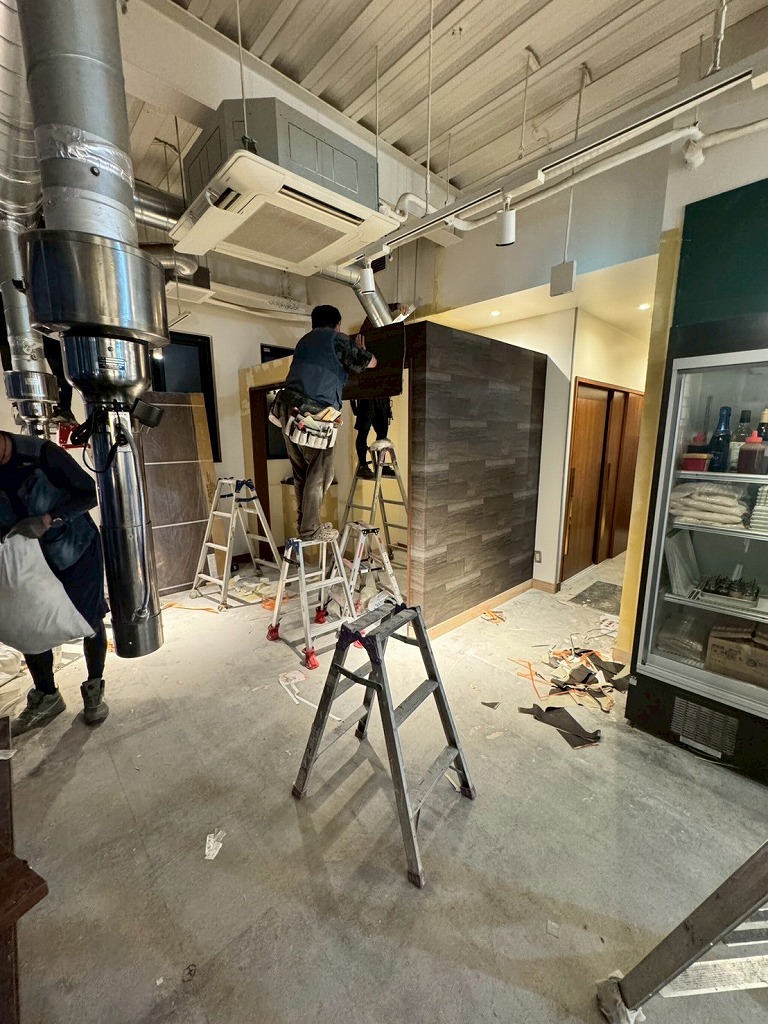 福岡市中央区渡辺通／店舗リフォーム工事