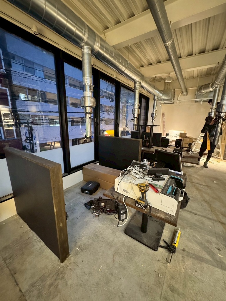 福岡市中央区渡辺通／店舗リフォーム工事