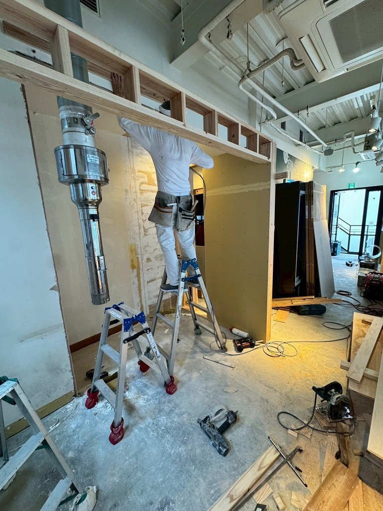 福岡市中央区渡辺通／店舗リフォーム工事