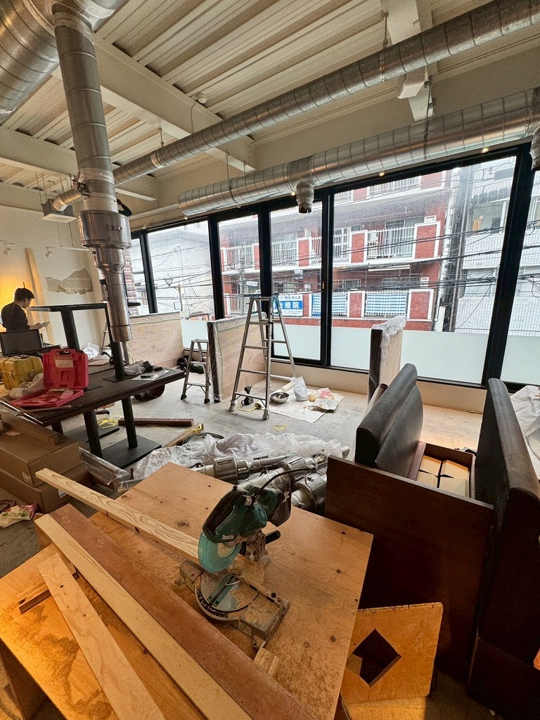 福岡市中央区渡辺通／店舗リフォーム工事